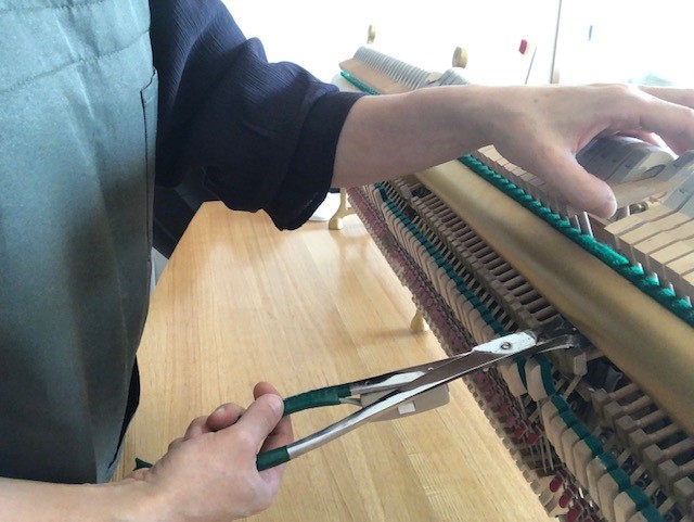 ピアノ修理例